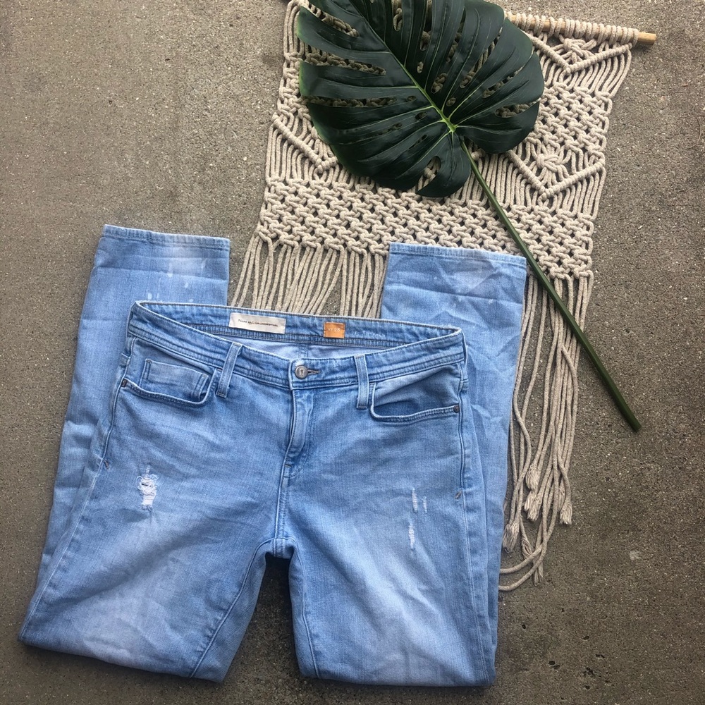 Picro and the Letterpress Distressed Jeans Size 28